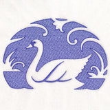 Elegant Swan (Embossed)