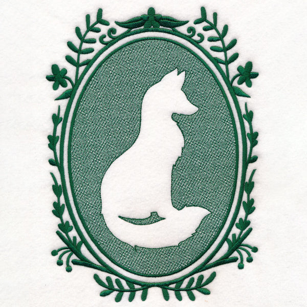 Woodland Fox Cameo (Embossed)