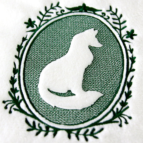 Woodland Fox Cameo (Embossed)