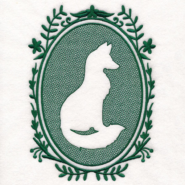 Woodland Fox Cameo (Embossed)