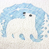 Wintertime Polar Bear (Embossed)