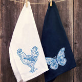 Delft Blue Doodle Chicken