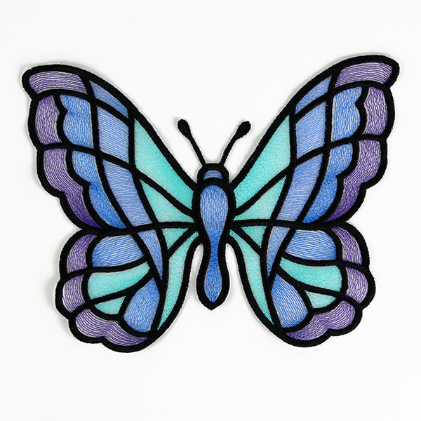 Stained Glass Butterfly 1 (Organza)