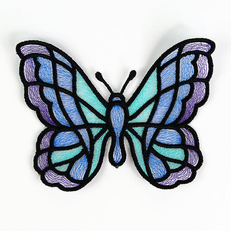 Stained Glass Butterfly 1 (Organza)