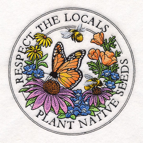 Respect the Locals Stamp