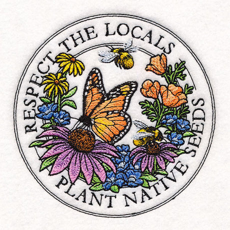 Respect the Locals Stamp