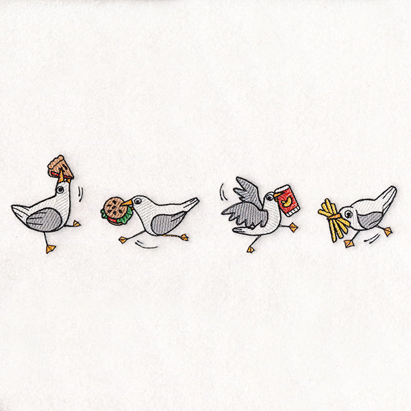 Chaotic Seagull Border