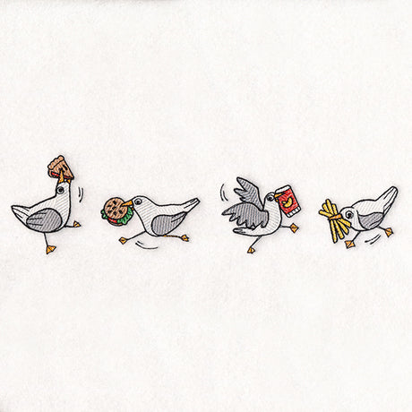 Chaotic Seagull Border