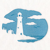 Seaside Lighthouse (Embossed)