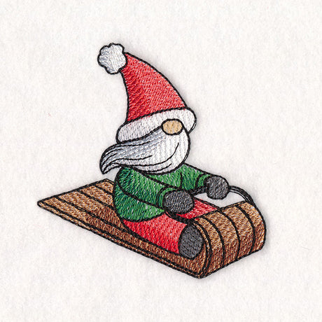 Winter Fun Sledding Gnome - Guy