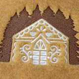 Sweet Gingerbread House (Embossed)