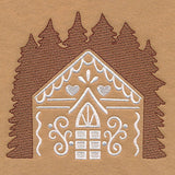 Sweet Gingerbread House (Embossed)