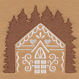 Sweet Gingerbread House (Embossed)