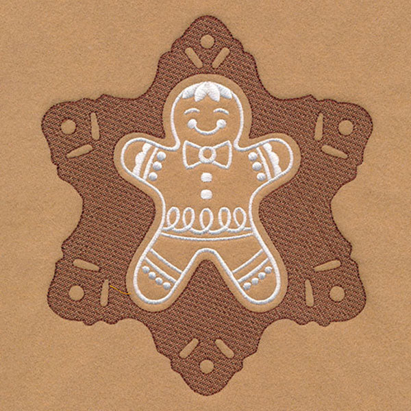 Sweet Gingerbread Cookie (Embossed)