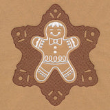Sweet Gingerbread Cookie (Embossed)
