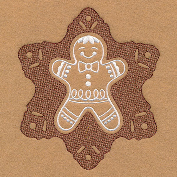 Sweet Gingerbread Cookie (Embossed)