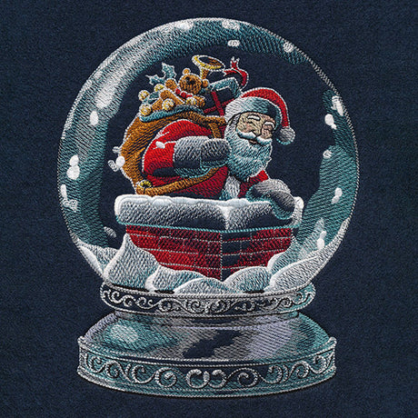 Jolly Ol' Santa Snow Globe