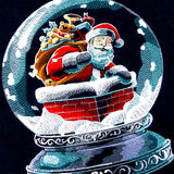 Jolly Ol' Santa Snow Globe