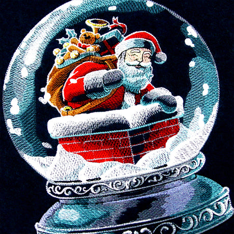 Jolly Ol' Santa Snow Globe