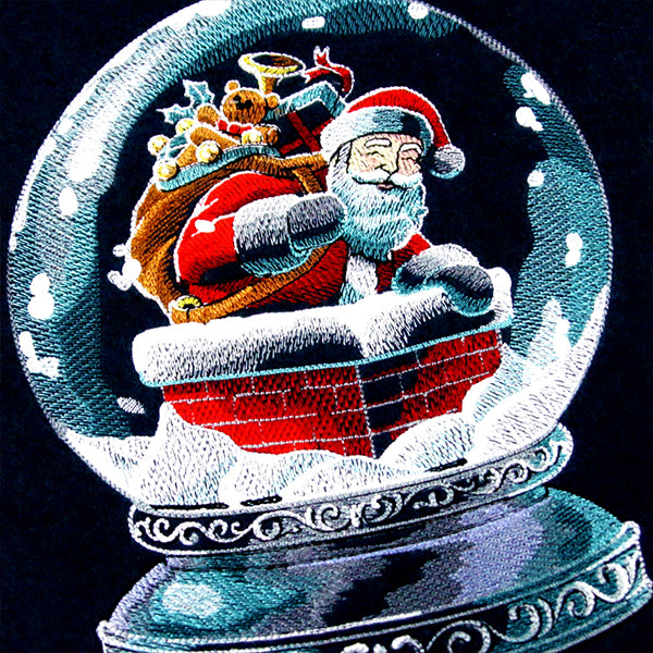 Jolly Ol' Santa Snow Globe