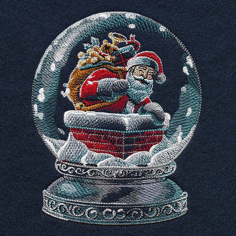 Jolly Ol' Santa Snow Globe