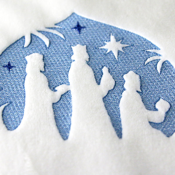 Faithful Christmas - Three Wisemen (Embossed)