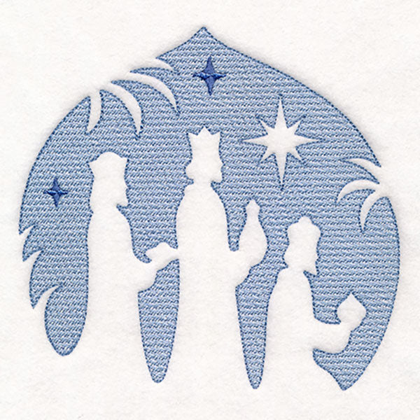 Faithful Christmas - Three Wisemen (Embossed)