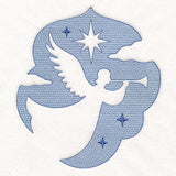 Faithful Christmas - Angel (Embossed)