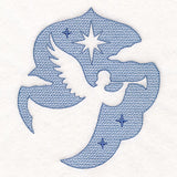 Faithful Christmas - Angel (Embossed)