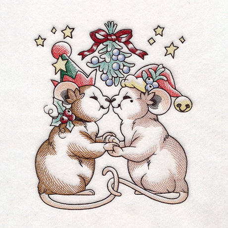 Mice Under the Mistletoe
