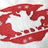 Classic Christmas - Santa's Sleigh (Embossed)