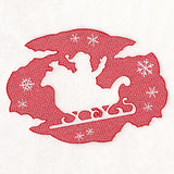 Classic Christmas - Santa's Sleigh (Embossed)