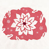 Classic Christmas - Poinsettia (Embossed)