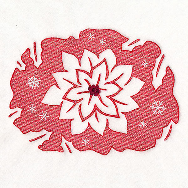 Classic Christmas - Poinsettia (Embossed)