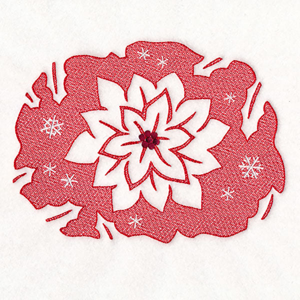 Classic Christmas - Poinsettia (Embossed)