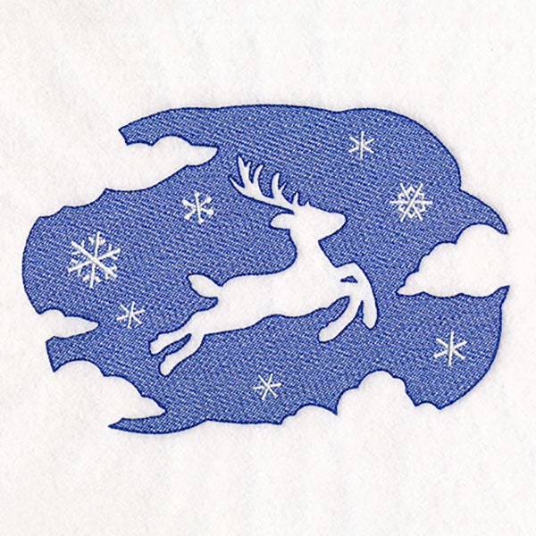 Classic Christmas - Reindeer (Embossed)