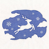 Classic Christmas - Reindeer (Embossed)