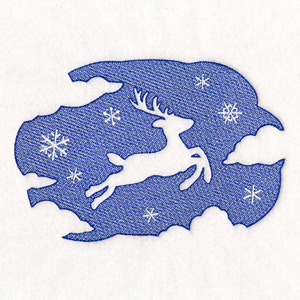Classic Christmas - Reindeer (Embossed)