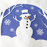 Classic Christmas - Snowman (Embossed)