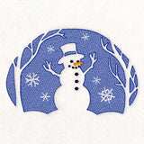 Classic Christmas - Snowman (Embossed)