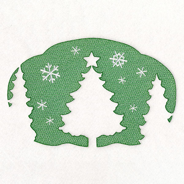 Classic Christmas - Tree (Embossed)