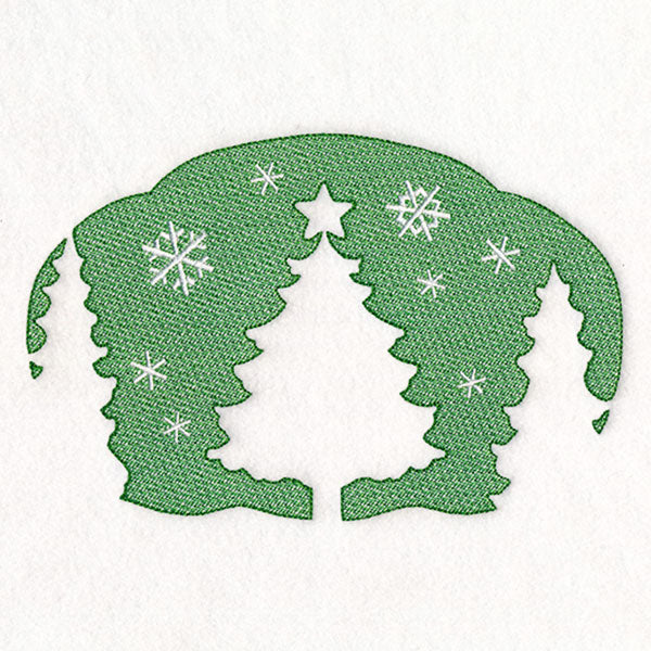 Classic Christmas - Tree (Embossed)