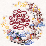 Santa's Flight Wreath