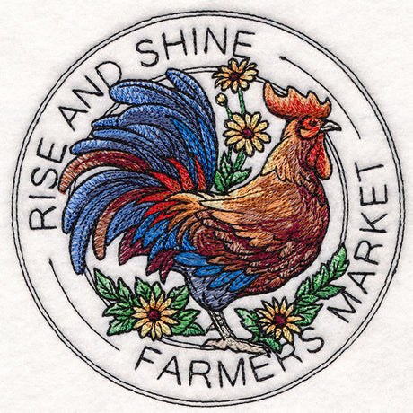 Rise and Shine Rooster Stamp