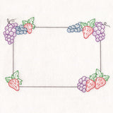 Fresh Fruit Quilt Label