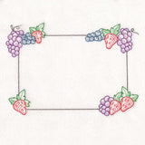Fresh Fruit Quilt Label