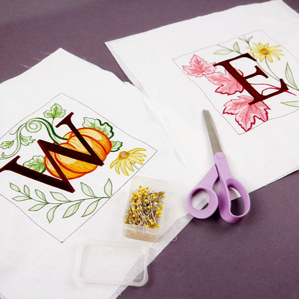 Welcome Fall Square - E