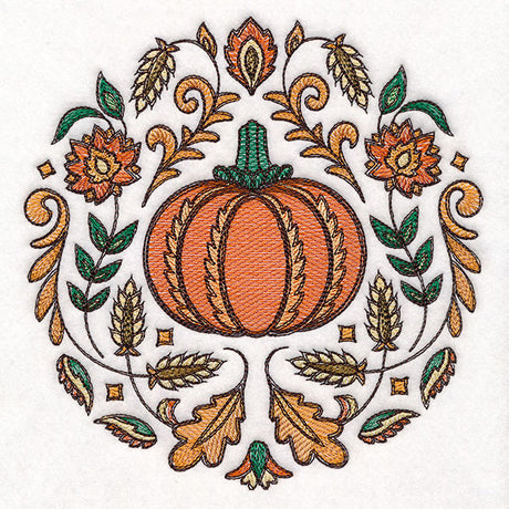 Harvest Folk Art Circle