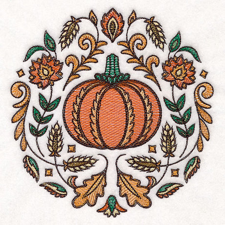 Harvest Folk Art Circle