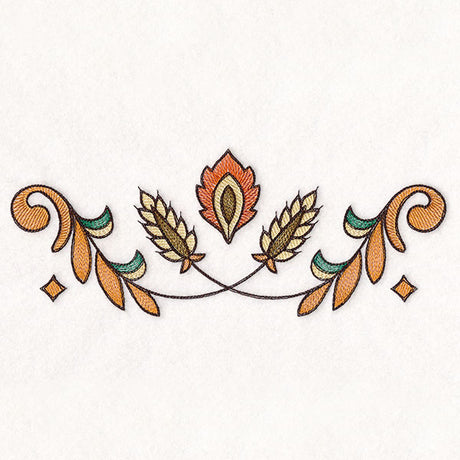 Harvest Folk Art Border